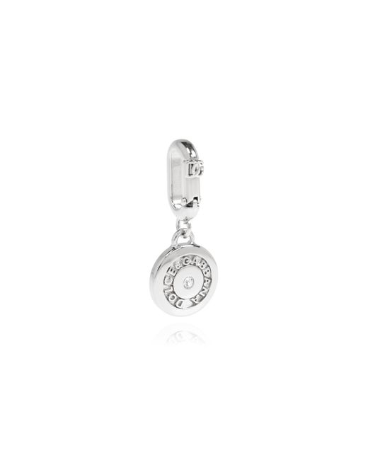 Dolce & Gabbana Blue Pendant With Logo for men
