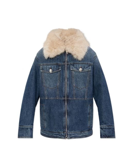 Sportmax Blue Denim Jacket Calcina