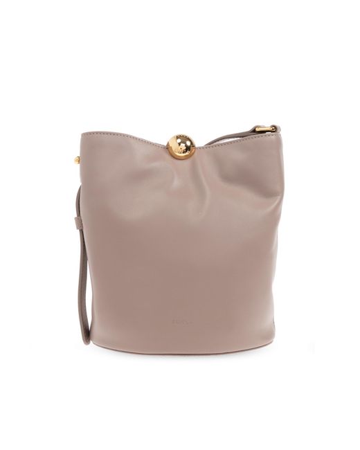 Furla Brown Shoulder Bag "Sfera Soft Mini"