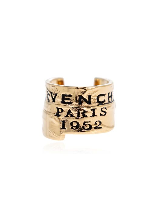 Givenchy Black Brass Ear Cuff