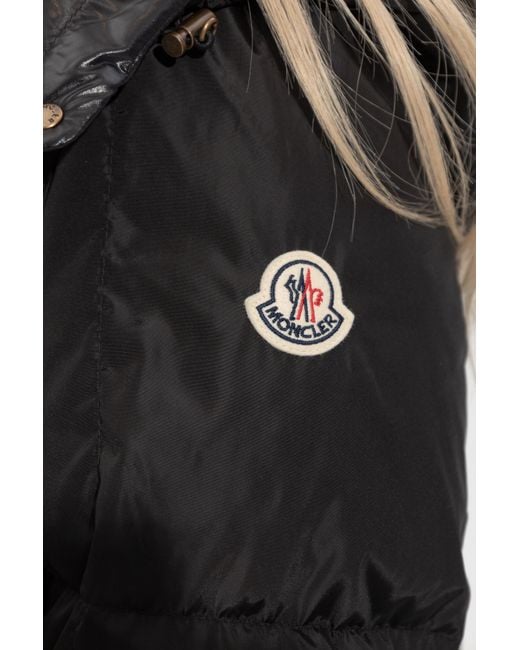 Moncler Black Down Jacket "Litte"