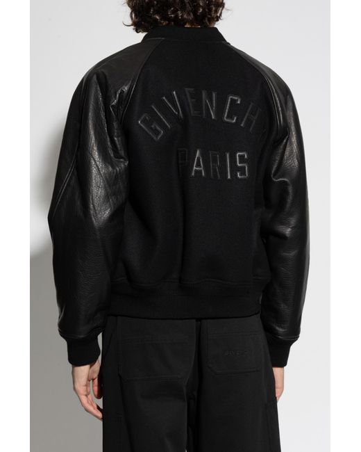 Givenchy Black 'Bomber' Jacket for men