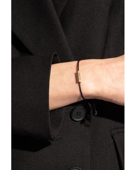 AllSaints Black Adjustable Bracelet,