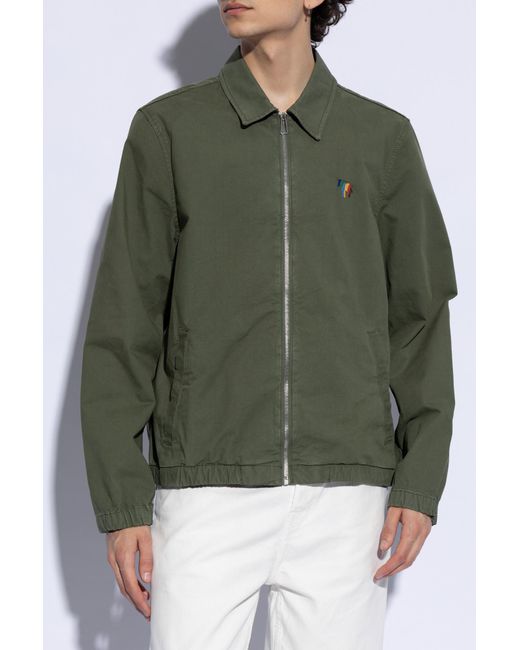 PS by Paul Smith Green Cotton Jacket, for men