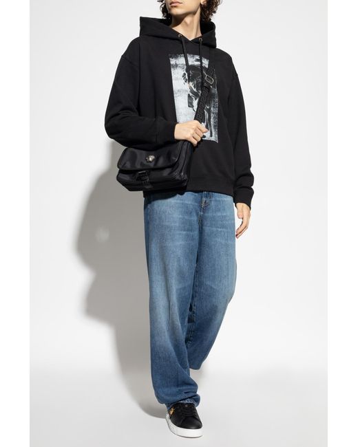 Versace Blue Straight-Leg Jeans for men