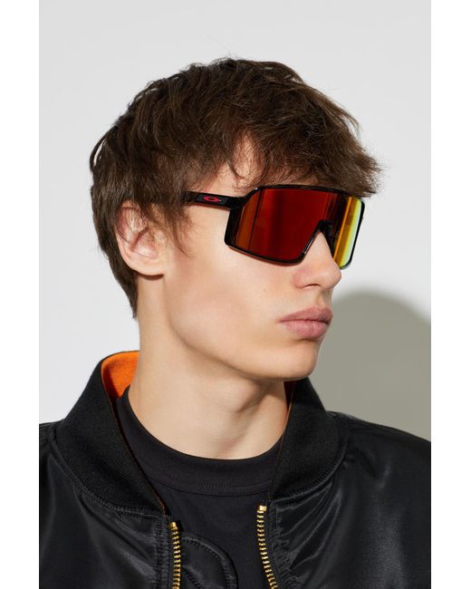 Oakley Orange 'Sutro S' Sunglasses for men