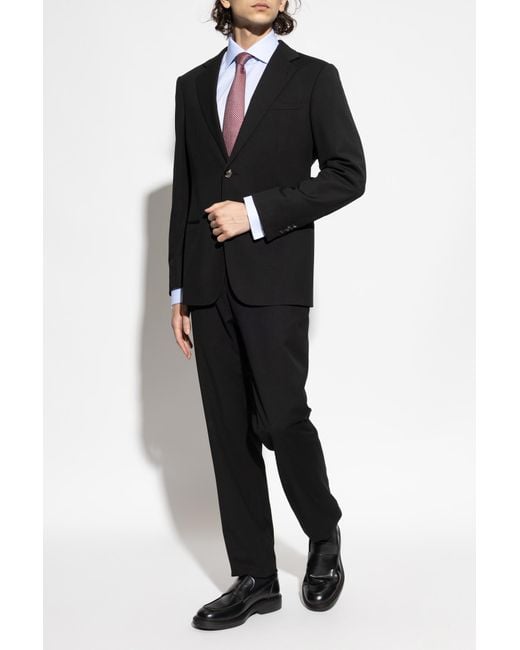 Brioni White Shirt With Cufflinks for men