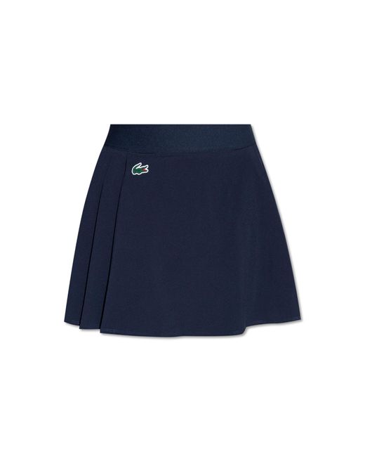 Lacoste Blue Sports Skirt With Shorts