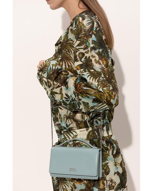 Marc Jacobs Green Handbag 'The Glam Mirror Mini Bag'