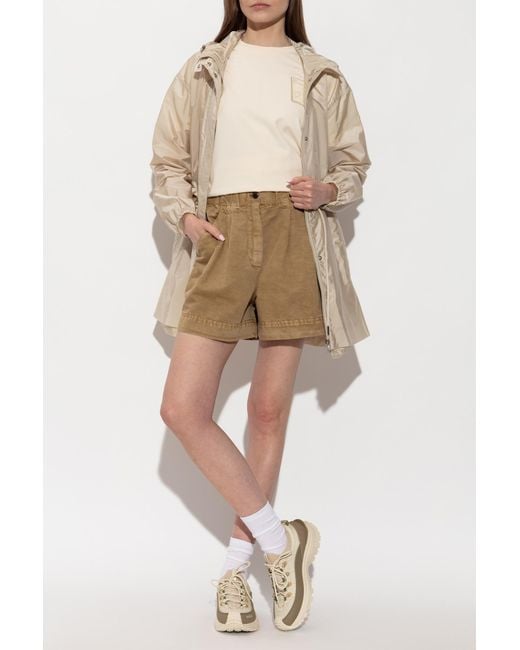 Moncler Natural "Weteau" Jacket
