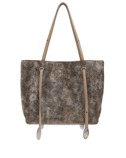 DIESEL Brown 'D-Rop Tote' Bag