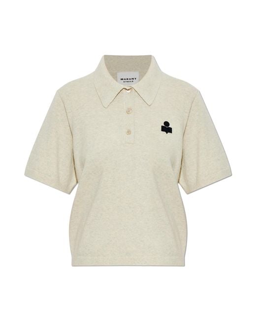 Isabel Marant White Polo 'Althea'