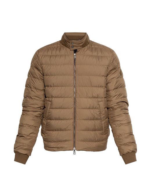 Moncler Brown Reversible Down Jacket "Almogordo" for men