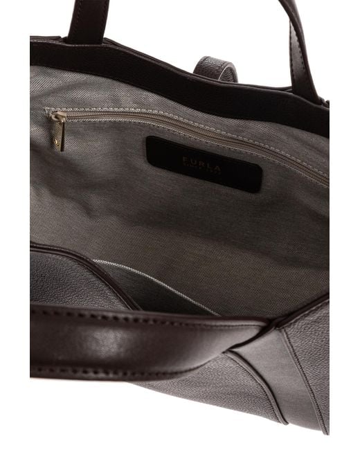 Furla Gray Handbag 'Goccia Small'