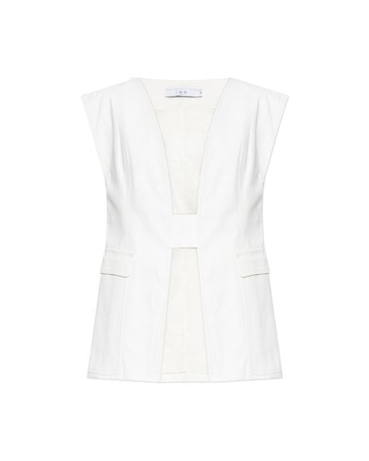 IRO White Vest Bessy
