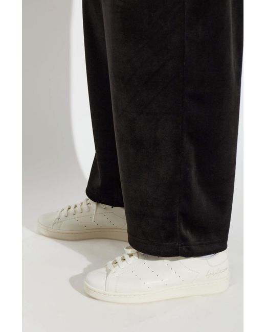 Y-3 White 'Diagonal Stan Smith' Sports Shoes