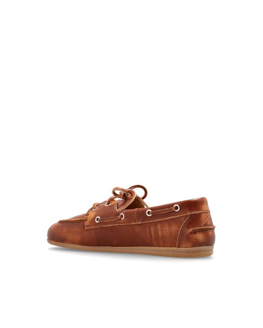 POSA Brown Leather 'Loafers'