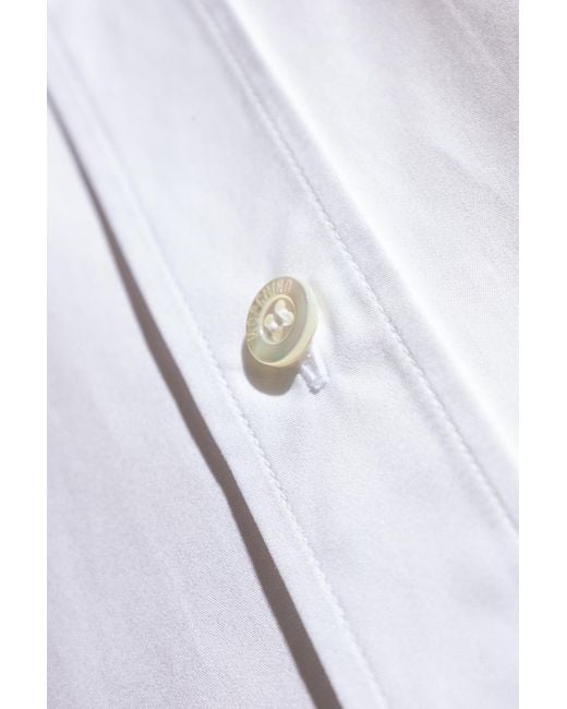 Moschino White Shirt With Print for men