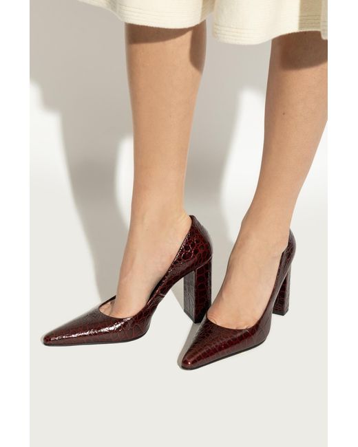 Alaïa Red Heeled Shoes