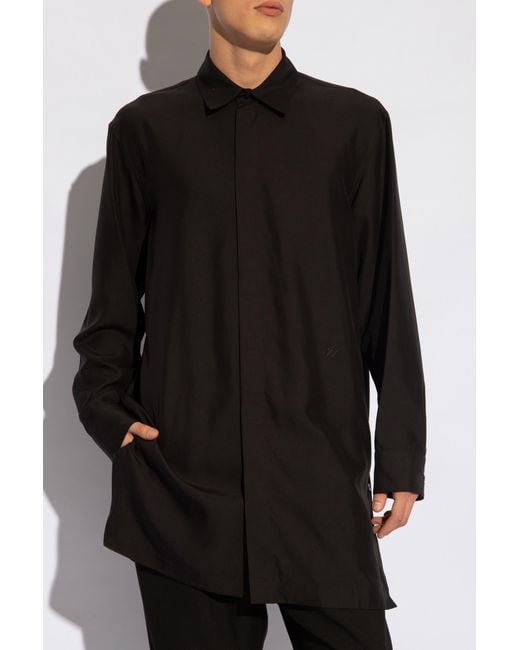 Jil Sander Black 'tuesday Pm' Relaxed-fitting Shirt, for men