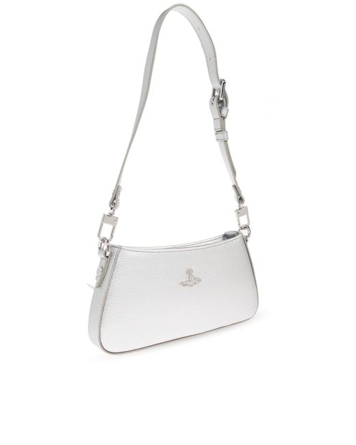 Vivienne Westwood White Shoulder Bag 'Tasha'