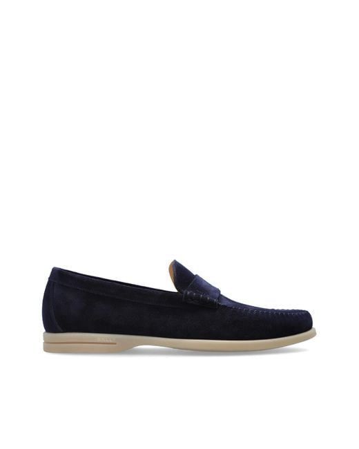Bally Blue 'Sullivan' Loafers Shoes for men
