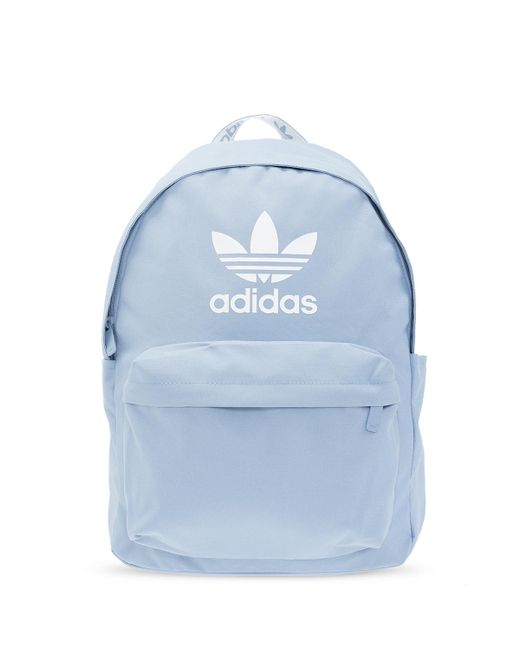 Adidas Originals Blue Backpack With Logo for men