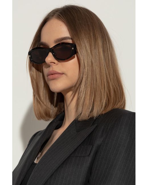McQueen Black Sunglasses