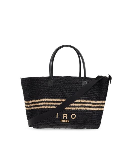 IRO Black "Narcy" Shopper Bag