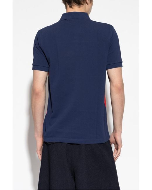 Comme des Garçons Checkered Pattern Polo for men