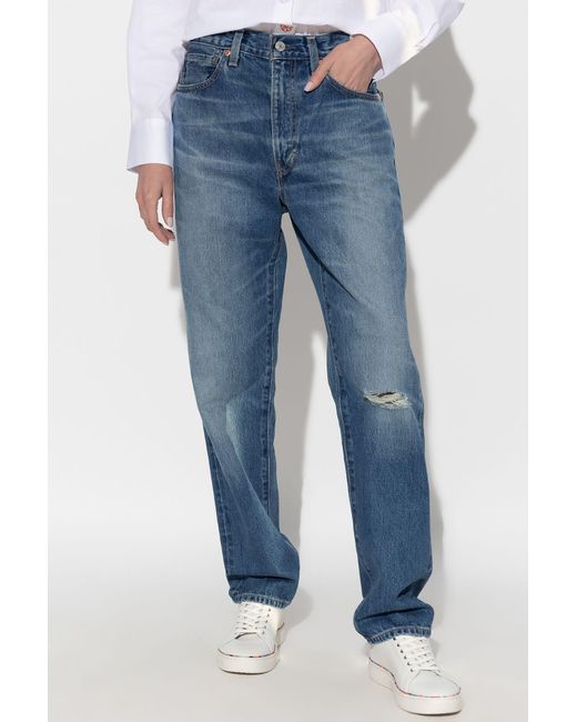 Levi's 'column' Jeans in Blue | Lyst