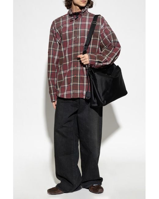 Balenciaga Black Wide-Leg Jeans for men