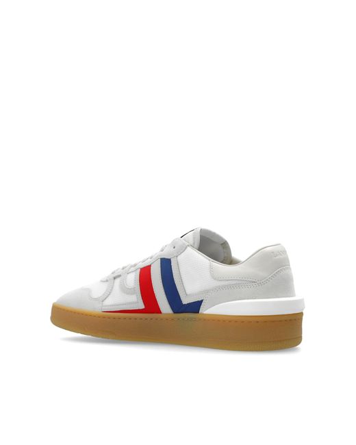 Lanvin White Clay Sneakers for men