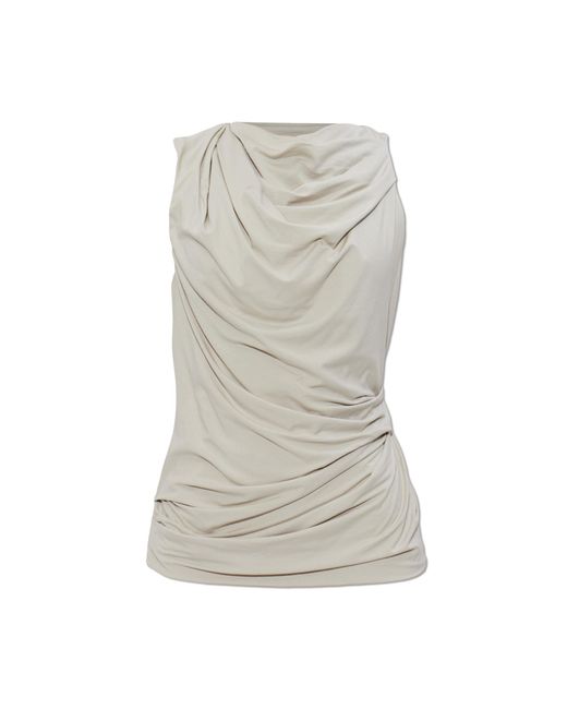Entire studios White Draped Top