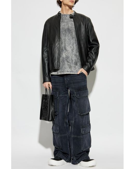 DIESEL Gray Sweater K-Brutus for men