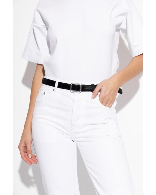 LIE STUDIO Black Georgia Belt