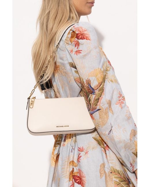 MICHAEL Michael Kors Natural Shoulder Bag 'Empire'