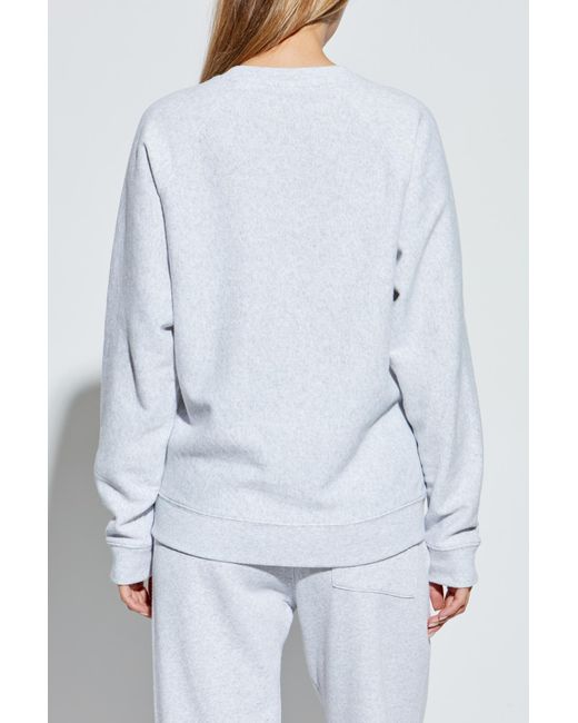 Sporty & Rich Blue Sweatshirt With Print