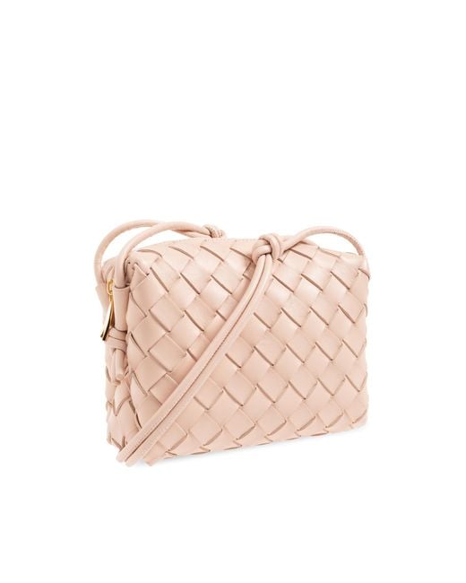 Bottega Veneta Pink Mini Loop Camera Bag