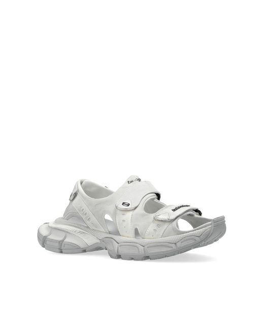 Balenciaga Gray ‘3Xl’ Sandals