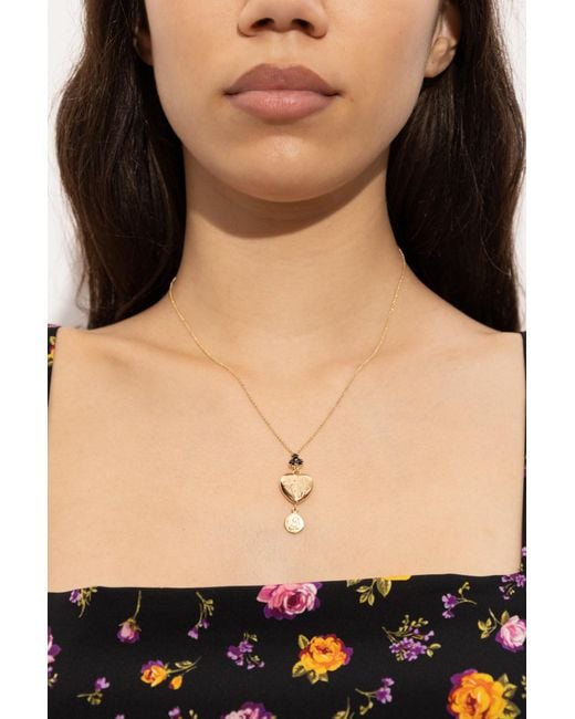 Dolce & Gabbana Metallic Necklace Made Of 18 Karat