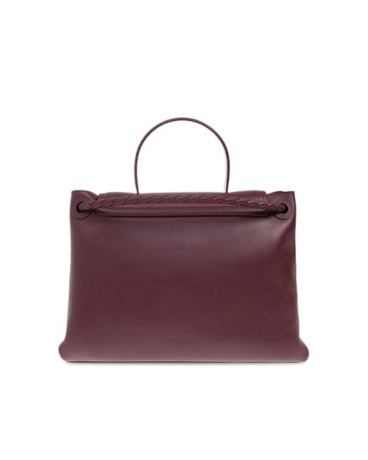Bottega Veneta Purple Handbag `ciao Ciao`,
