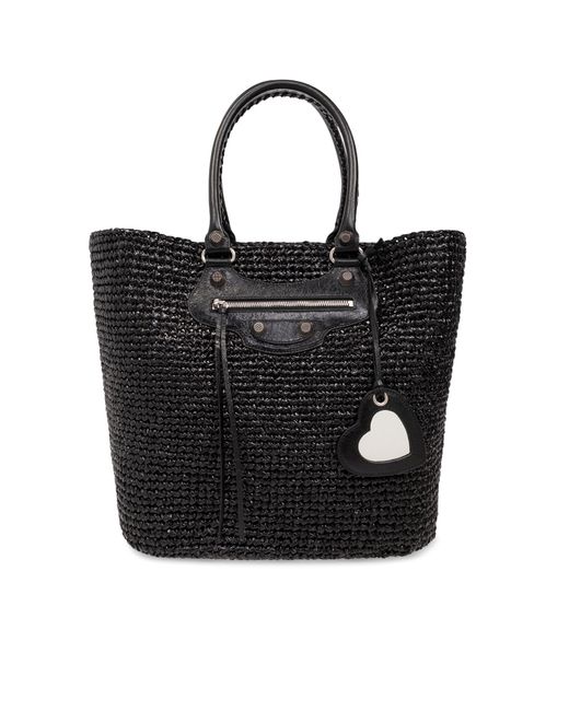 Balenciaga Black ‘Le Cagole L’ Shopper Bag