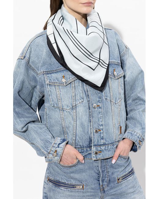 Samsøe & Samsøe White Scarf 'Sahailan'