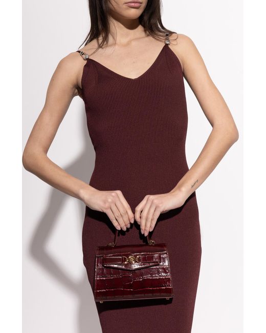 Versace Red Handbag "Medusa '95 Small"