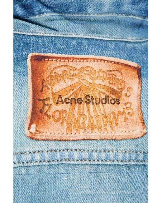 Acne Blue Down Jacket