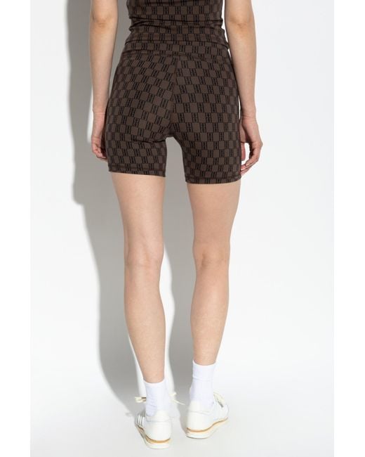 By Malene Birger Brown Short Leggings "Siola"