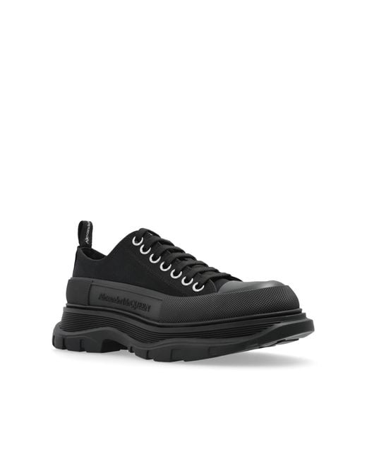 McQueen Black Platform Sneakers