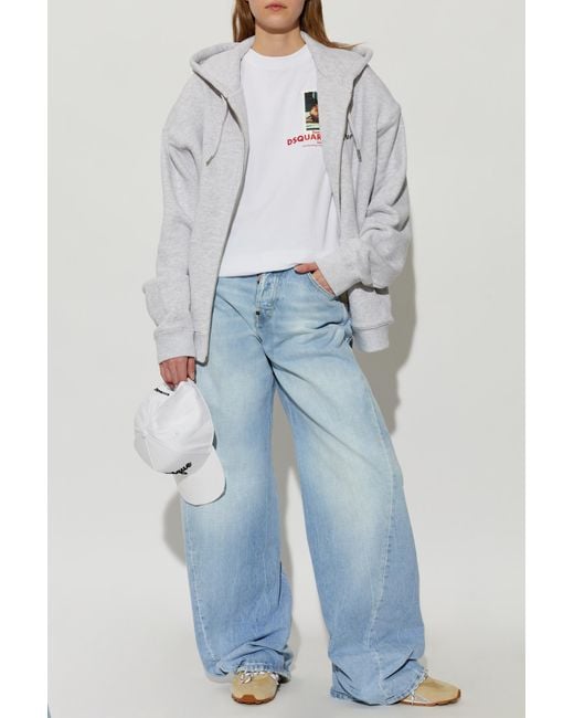 DSquared² Gray Hoodie