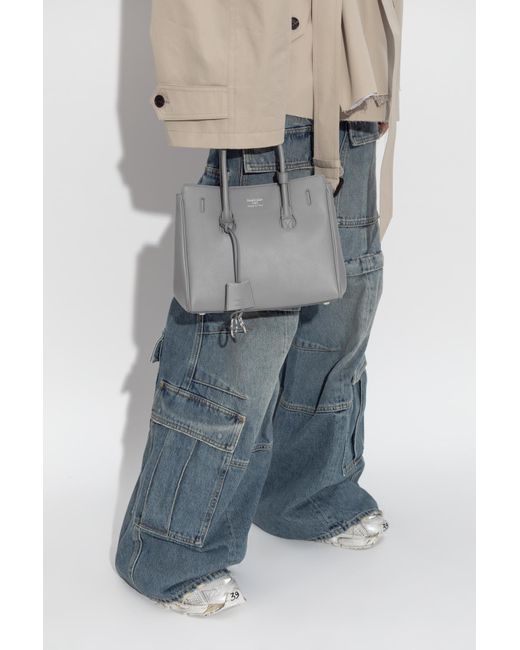 Balenciaga Blue Handbag Hampton Mini,